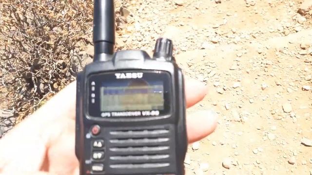 #Yaesu VX 8G пеший #поход на острове #Грамвуса, #Критское море,Греция.