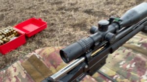 Ирбис 560 на пулях Hornady 208gr. Eld-m и Lapua Scenar-L 220gr. Отстрел на группу.