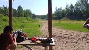 Сайга 12, исп.278 на 100м