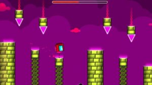 прохождение уровня over the clouds в GD Breeze