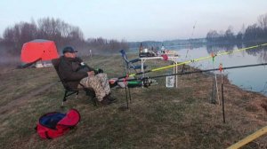 Три дня счастья  ночи на реке ИЖ. Весенний фидер. ( часть 1-я