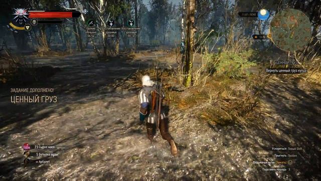 Прохождение Ведьмак 3:Дикая охота.Мини квесты.Режим-насмерть.#14 смотреть онлайн