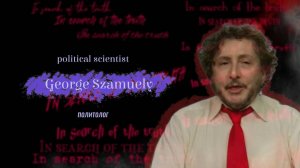 In search of the truth. Interview with George Szamuely