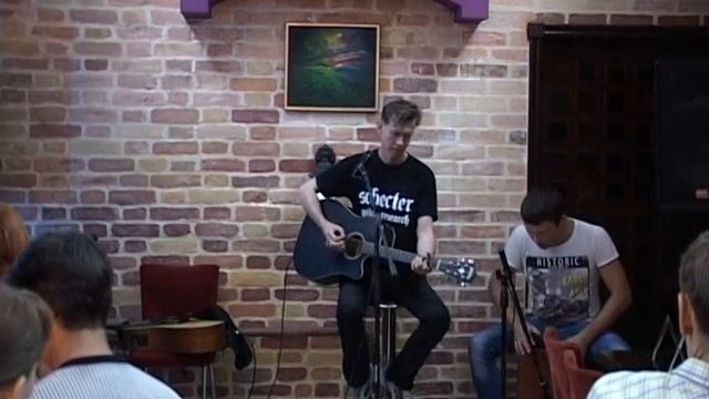 Юра Фадеев (Рикошет) в кафе "Тёмно-лиловое" смотреть онлайн