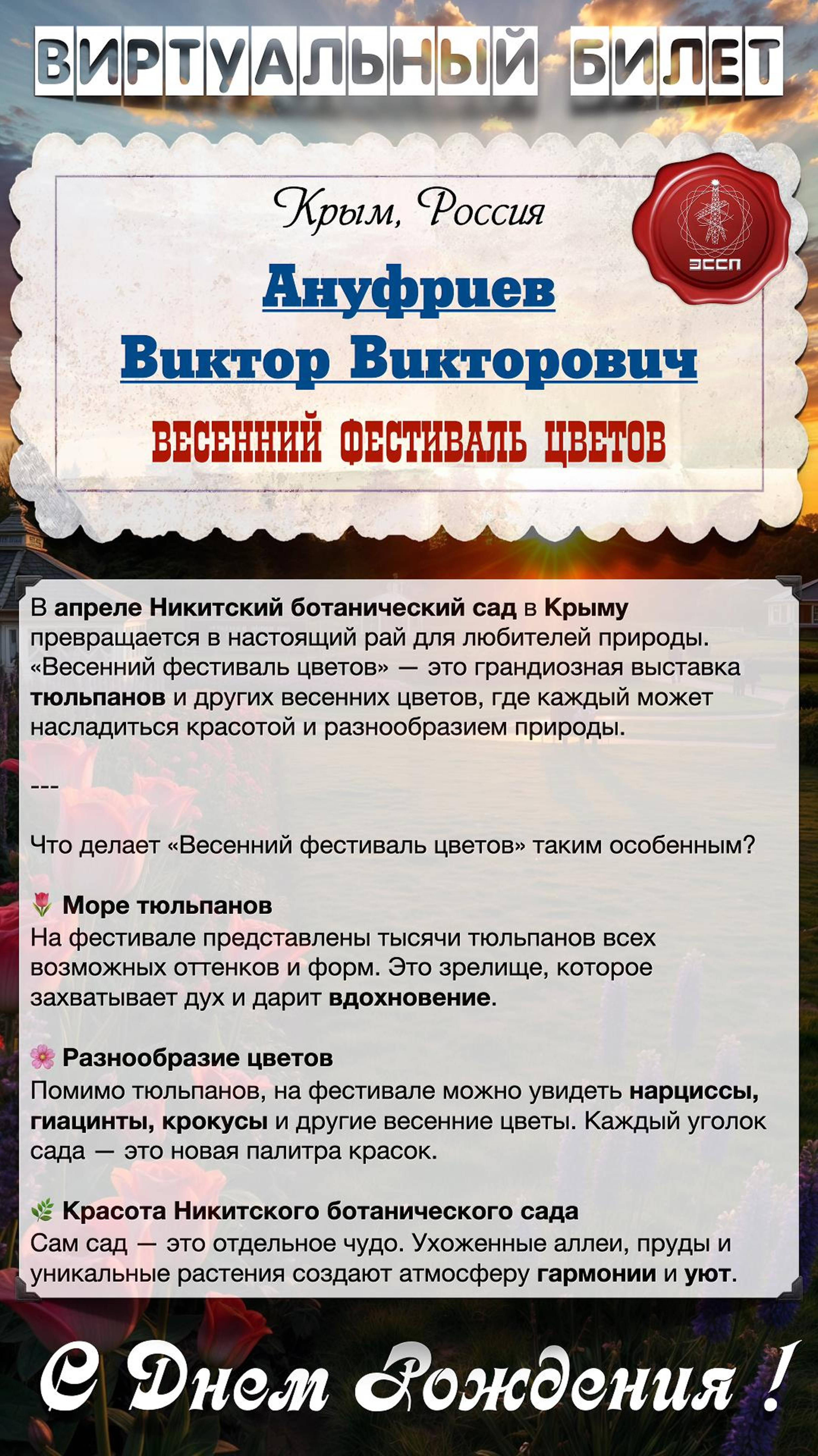 Ануфриев Виктор Викторович