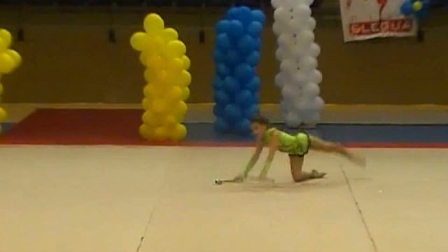 Elegua'12 - Amanda Acosta (mazas), Campeonato de Canarias Individual Base