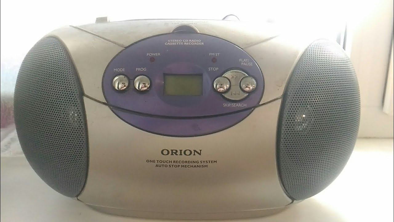 Простой ремонт магнитолы ORION.