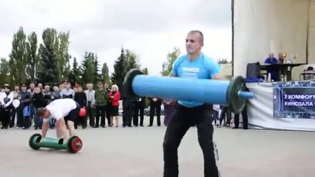 Празднование 54-летие Железногорска: силовой экстрим смотреть онлайн