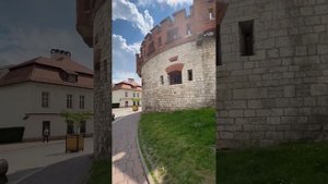 Вавельский замок Польши замок в Кракове.  Wawel достопримечательности Польши