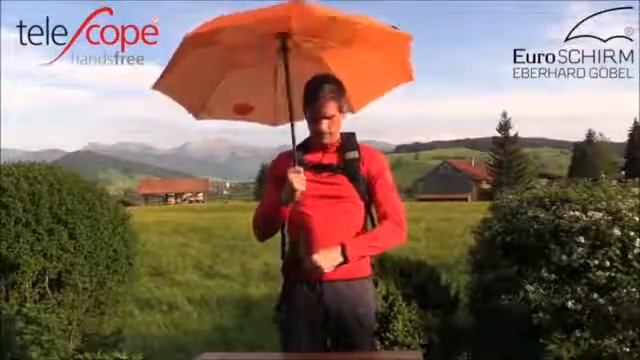 Зонт EuroSCHIRM TeleScope handsfree смотреть онлайн