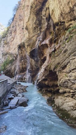 Кабардино-Балкария. Чегемские водопады.