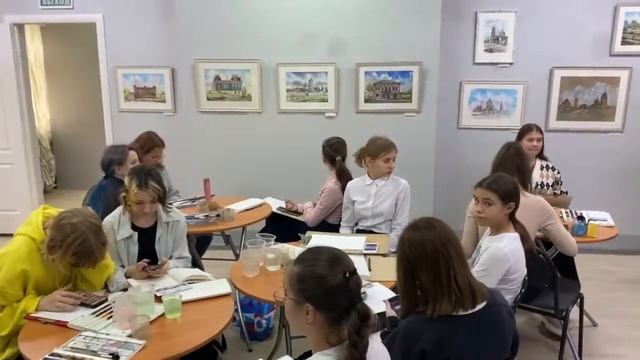 Урок № 3 Ренаты Филимоновой для учащихся ДХШ смотреть онлайн