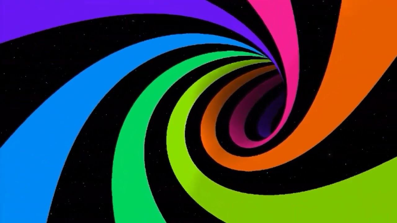 Футаж - Фон Для Монтажа  Цветная Спираль смотреть онлайн