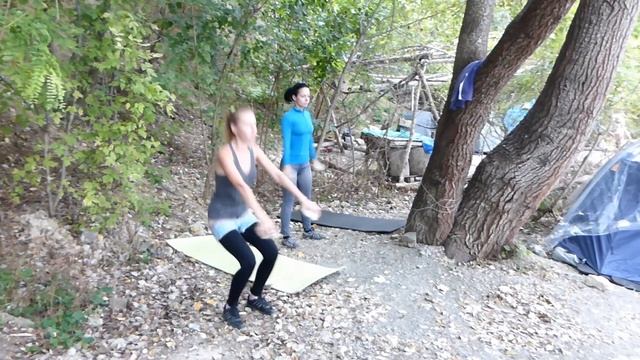 Бакота с палатками осеннее равноденствие | autumn equinox camping смотреть онлайн