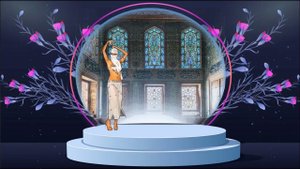 Футаж Восточный танец  Background Oriental Dance