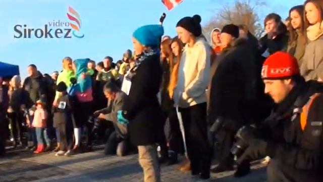 Резекне. Городской забег. 18.11.13 смотреть онлайн
