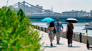 Аномальная жара в Москве: столбик термометра поднялся до + 26 градусов