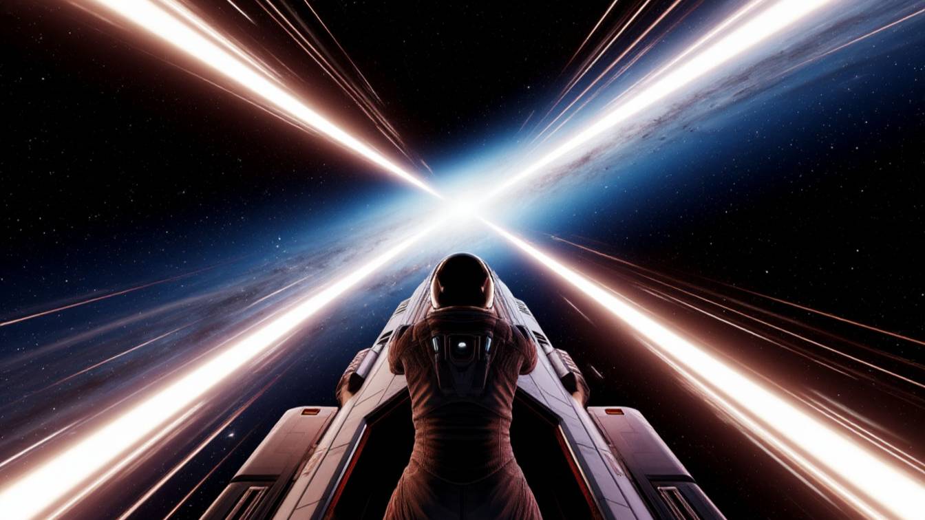 Полёт со скоростью света.