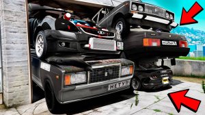 Затроллил и спрятал чёрные чит тачки в ГТА 5! Битва автоугонщиков в GTA 5 Online!