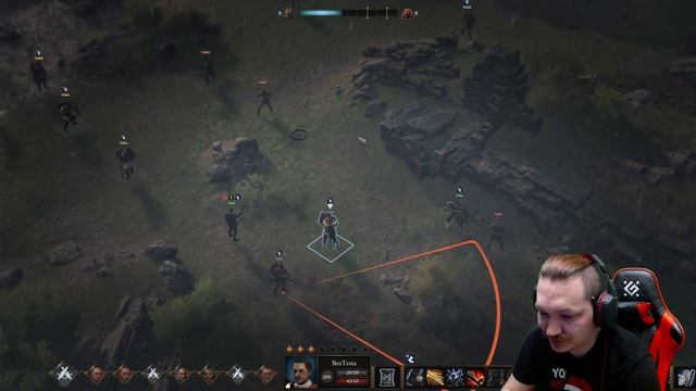 Wartales - Кооперативное прохождение часть 11. Грабим золотой караван. смотреть онлайн