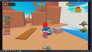 Мое 9 видео! Обби младенца! Тележка и супер гоорка! Игра кальмара! В ROBLOX!