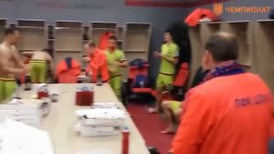 Видео из раздевалки ЦСКА, когда команда праздновала чемпионс