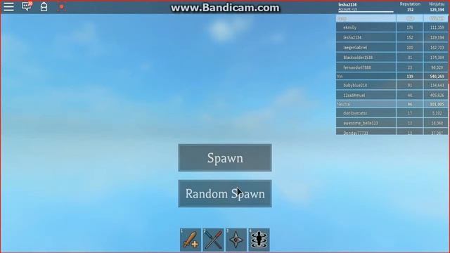 Хорошие места для тренеровки в роблоксе + сюрприз в конце видео [YIN vs YANG] Ninja Assassin смотреть онлайн