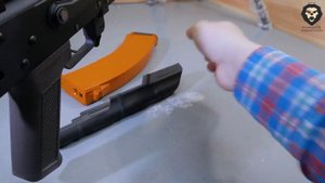 Страйкбольный автомат Cyma RPK CM052S (6 мм, сошки) видеообзор 4k