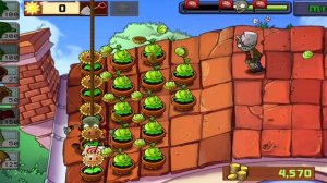 Пвз Растение против зомби прохождение 9 уровня крыша