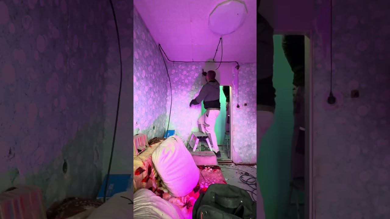 Трудности электромонтажа #томск #ремонт #электричество #diy