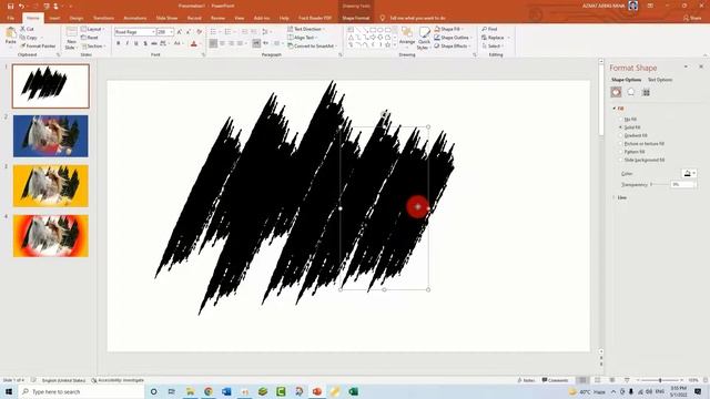 Amazing PowerPoint  Presentation||Brush Effect using PowerPoint animation||ppt
