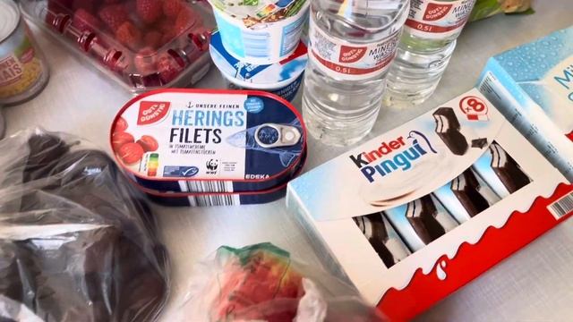 🇩🇪продукты из EDEKA/чек/Уля и Тирчик