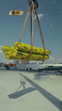 Доставили ПВХ мембрану KRONOX на объект заказчику 😉