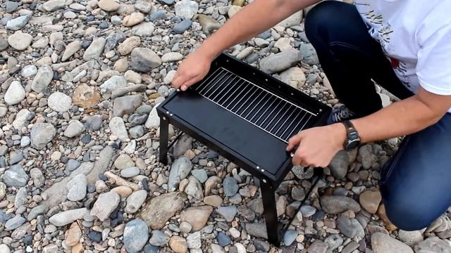 Установка мангала Higashi A-826B смотреть онлайн