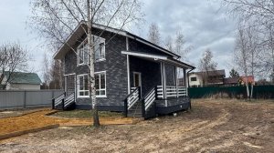 Двухэтажный каркасный дом под продажу в Московской области