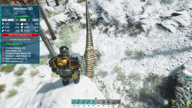 MERAXES (full taming) || BigAL's Meraxes TLC || Ark Survival Ascended смотреть онлайн