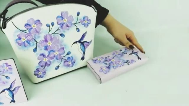 Сумки и аксессуары Elbi с росписью ручной работы. смотреть онлайн