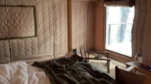 Обзор зимнего уютного шале в глемпинге Дзен Сафари