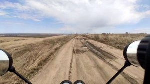 Мопед Кольт (Colt Drum)POV первый весенний выезд в поле 2025