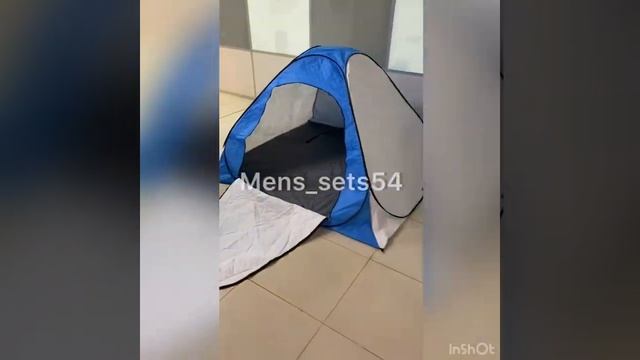 Зимняя палатка автомат утепленная 3 слоя 200х200см смотреть онлайн