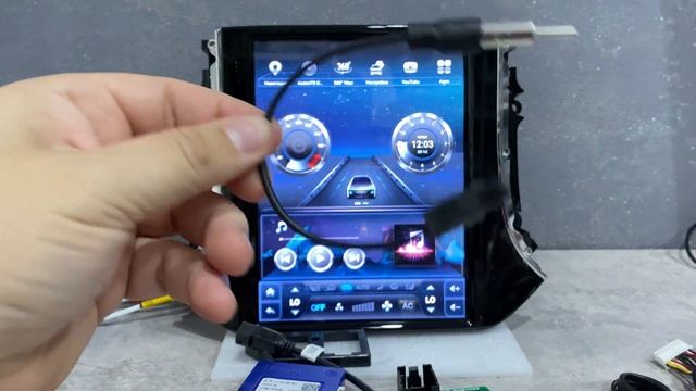 Магнитола в стиле Tesla (Тесла) для Volkswagen Tiguan I (2007-2016) смотреть онлайн