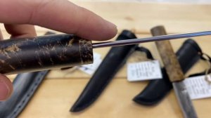 Обзор трех якутских ножей из стали 40х13. Для заказа пишите в ватсап +7 924 877‑35‑48.