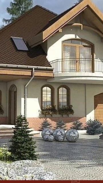 Проект коттеджа с мансардой. проектыдомов shorts