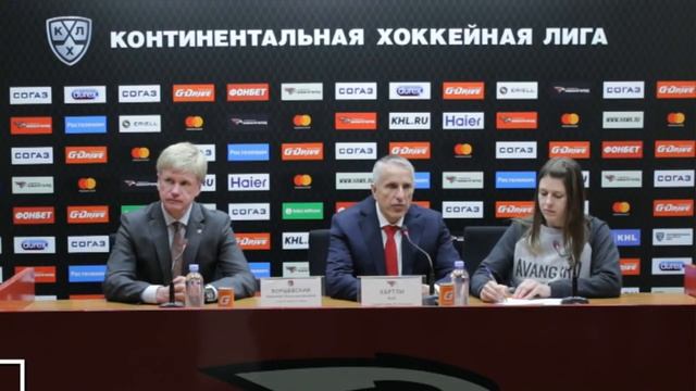 "Авангард" - "Амур" 3:0. Послематчевая пресс-конференция смотреть онлайн