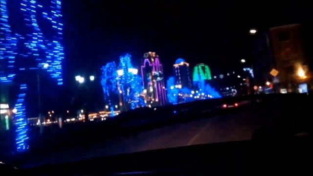 Чечня ночной г Грозный красота смотреть онлайн
