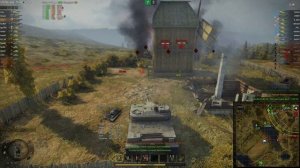 Эпичные бои #31 - невероятный дамаг на пт Tortoise в World of Tanks