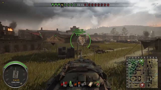 Бои в World of Tanks в РАНГОВЫХ БОЯХ на ИС -7 смотреть онлайн