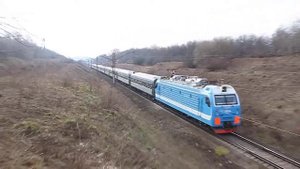 ЭП1М с поездом №15 Волгоград - Москва