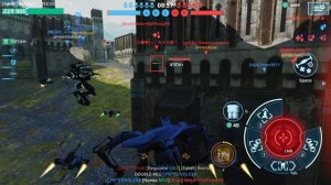 War Robots.Бои роботами Raptor Condor и Dux и Титаном Mauler.