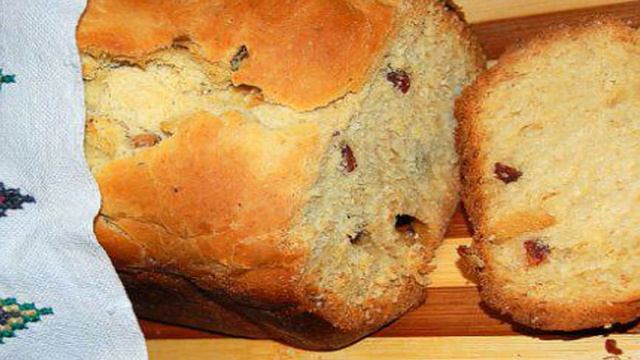 Хлеб со шкварками